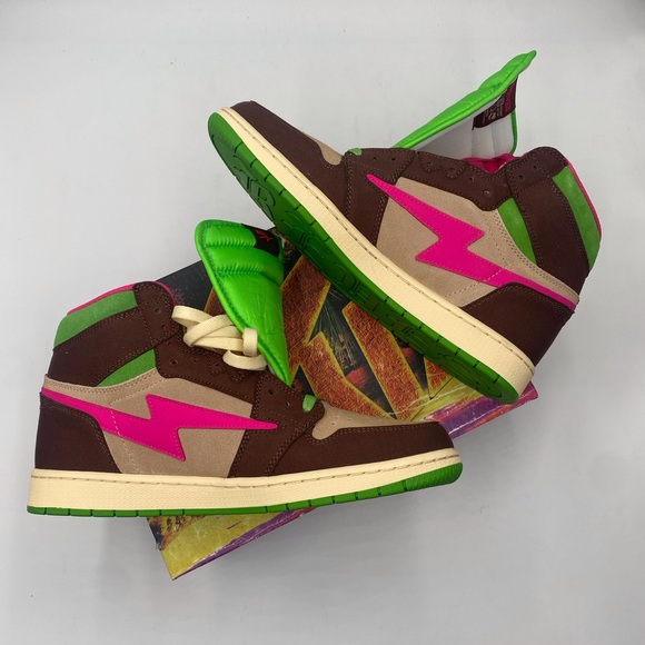 Air Kiy X Revés ‘85 Hi “Jokes Up” Edition Sneakers - Size 12 - Picture 2 of 9